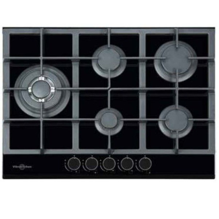 Encimera Vitrokitchen CG73NB, 5F, 70cm, Cristalgas