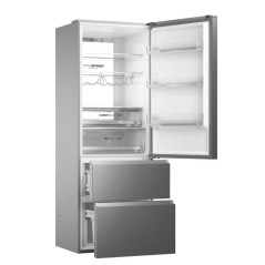 Combi Haier 3P HTW7720DNMP, 200x70cm, D, Inox