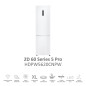 Combi Haier HDPW5620CNPW, 205x60cm, NF, C, Blanco