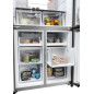 Combi Haier 4P HCR7818DWPT, 182x83cm, NF, D, Negro
