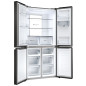 Combi Haier 4P HCR7818DWPT, 182x83cm, NF, D, Negro