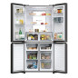Combi Haier 4P HCR7818DWPT, 182x83cm, NF, D, Negro