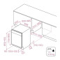 Lavavajillas Teka DFI46760, 14Cub, 3ªB, D, Integr.