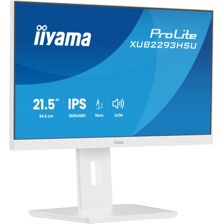 ProLite XUB2293HSU-W7 pantalla para PC 54,6 cm (21.5) 1920 x 1080 Pixeles Full HD LED Blanco