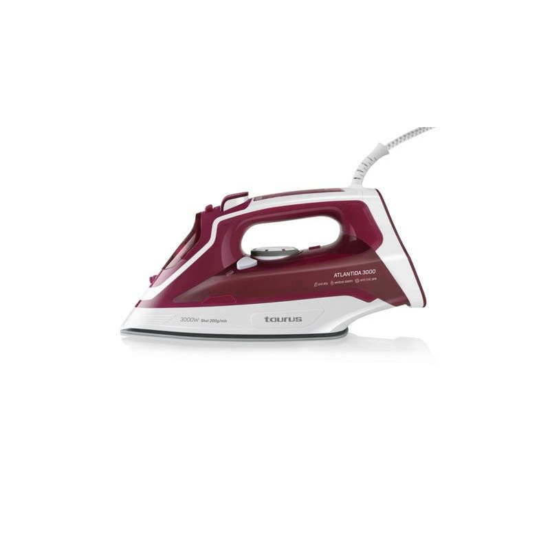 Plancha ropa Taurus 918979000, atlantida, 3000w