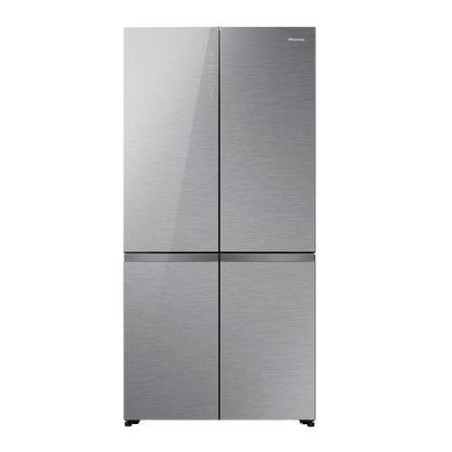Frigo 4P Hisense RQ5P605NSVE, 190x91, E, KF, Cinox