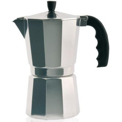 Cafetera Aluminio Orbegozo KF1400A, 14 Tz Pequeña