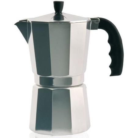 Cafetera Aluminio Orbegozo KF1400A, 14 Tz Pequeña