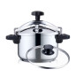 Olla Presion Haeger PC8SS023A, 10L, Inox