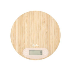 Balanza cocina Jata HBAL1110, 5kg, Bambu, digital,