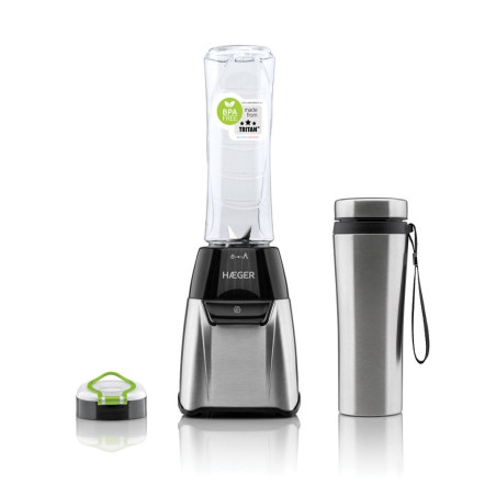 Mini batidora Haeger LQ350008A, inox, sports