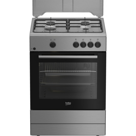 Cocina Beko FBG62000L, 4 fuegos, 85x60, gas