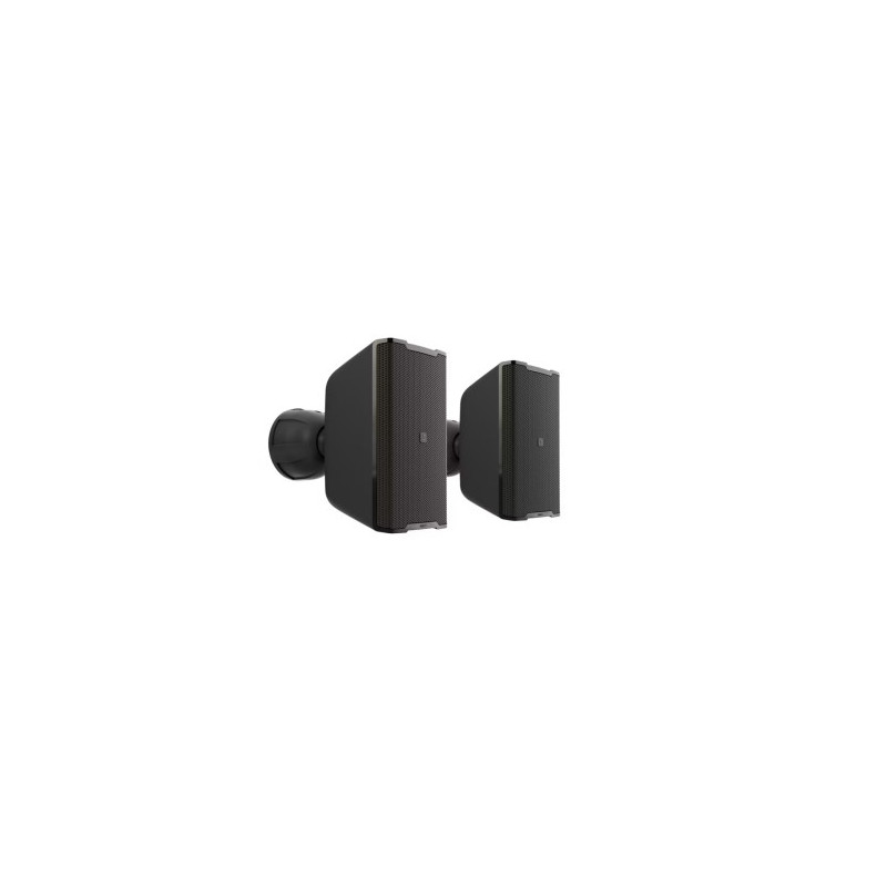LD SYSTEMS INTEGRATION SERIE DQOR (LDDQOR3TB) 3 TWO-WAY PASSIVE INDOOR/OUTDOOR INSTALLATION LOUDSPEAKER 16 OHM, 70/100 V, BLACK (PAIR) WARRANTY 5 YEARS (PU3)