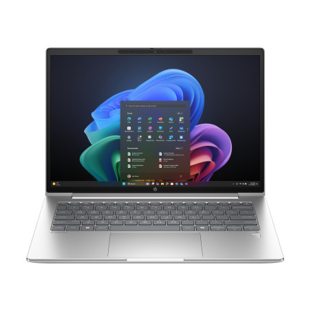 ProBook 4 G1q 14 inch Notebook Next Gen AI PC Wolf Pro Security Edition Copilot+ PC Snapdragon X1-26-100 Portátil 35,6 cm (14) WUXGA 16 GB LPDDR5x-SDRAM 512 GB SSD Wi-Fi 6E (802.11ax) Windows 11 Pro Plata