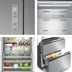 Combi Hisense 4P RF632N4AIC1, 201x70cm, TNF, C, Ix