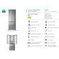 Combi Hisense 4P RF632N4AIC1, 201x70cm, TNF, C, Ix