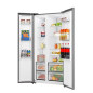 Frigo SbS Hisense RS3P538NAIE, 179x91, E, KF, Inox