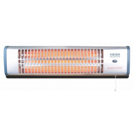Calefactor de baño Haeger BH120003A, quartz