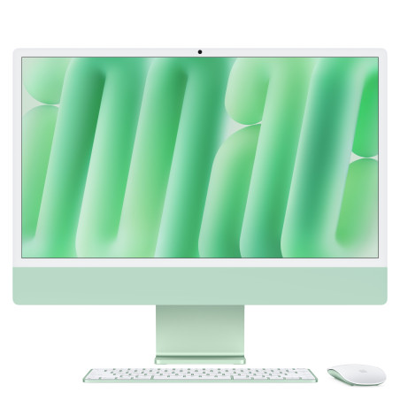 iMac Apple M M4 59,7 cm (23.5) 4480 x 2520 Pixeles PC todo en uno 16 GB 512 GB SSD macOS Sequoia Wi-Fi 6E (802.11ax) Verde