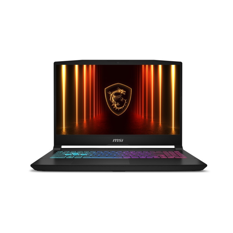 Katana 15 HX B14WFK-082XES Intel® Core i9 i9-14900HX Portátil 39,6 cm (15.6) Full HD 32 GB DDR5-SDRAM 1 TB SSD NVIDIA GeForce RTX 5060 Wi-Fi 6E (802.11ax) FreeDOS Negro