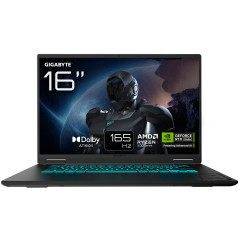 GAMING A16 3WHK3PT864SD ordenador portatil AMD Ryzen 7 260 Portátil 40,6 cm (16) WUXGA 32 GB DDR5-SDRAM 1 TB SSD NVIDIA GeForce RTX 5070 Wi-Fi 6E (802.11ax) FreeDOS Negro