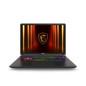 Vector 16 HX AI A2XWJG-671XES Intel Core Ultra 9 275HX Portátil 40,6 cm (16) Quad HD+ 64 GB DDR5-SDRAM 1 TB SSD NVIDIA GeForce RTX 5090 Wi-Fi 7 (802.11be) FreeDOS Gris