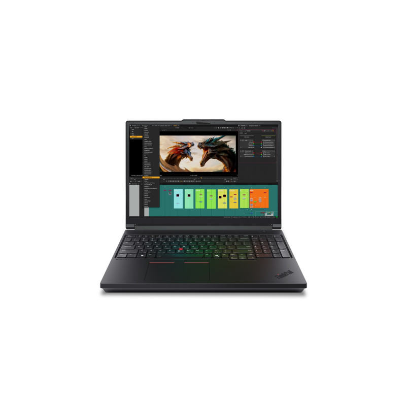 ThinkPad P16 Gen 3 Intel Core Ultra 7 255HX Portátil 40,6 cm (16) WUXGA 32 GB DDR5-SDRAM 1 TB SSD NVIDIA RTX PRO 2000 Blackwell Wi-Fi 7 (802.11be) Windows 11 Pro Español Negro