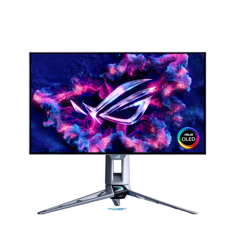 ROG Swift OLED PG27AQWP-W pantalla para PC 67,3 cm (26.5) 2560 x 1440 Pixeles Quad HD LCD Plata