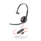 Blackwire 3210 Auriculares Alámbrico Diadema Llamadas/Música USB tipo A Negro
