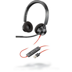 3320 Auriculares Alámbrico Diadema Llamadas/Música USB tipo A Negro