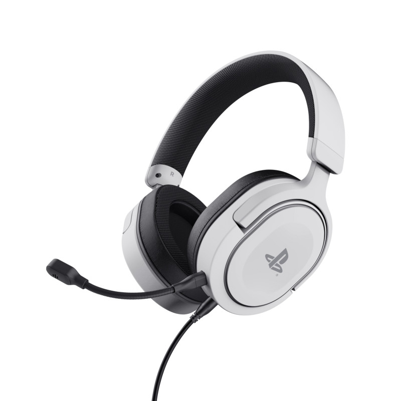 GXT 498 Forta Auriculares Alámbrico Diadema Juego Negro, Blanco