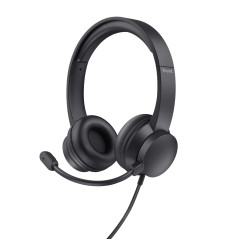 Ayda Auriculares Alámbrico Diadema Llamadas/Música Negro