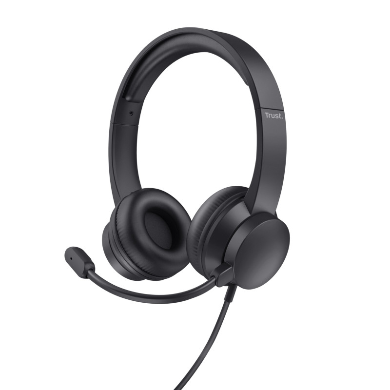 Ayda Auriculares Alámbrico Diadema Llamadas/Música Negro