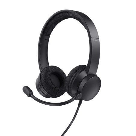 Ayda Auriculares Alámbrico Diadema Llamadas/Música USB tipo A Negro