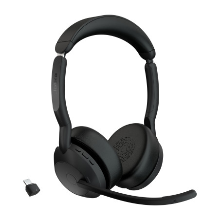 Evolve2 55 Auriculares Inalámbrico Diadema Oficina/Centro de llamadas USB Tipo C Bluetooth Base de carga