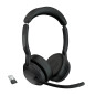 Evolve2 55 Auriculares Inalámbrico Diadema Oficina/Centro de llamadas USB Tipo C Bluetooth Base de carga