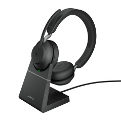 Evolve2 65 Auriculares Inalámbrico Diadema Oficina/Centro de llamadas USB Tipo C Bluetooth Base de carga