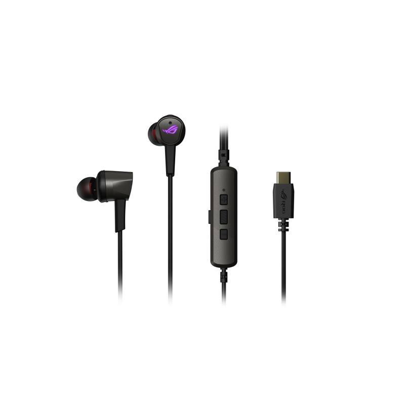 ROG CETRA II Auriculares Alámbrico Dentro de oído Juego USB Tipo C Negro
