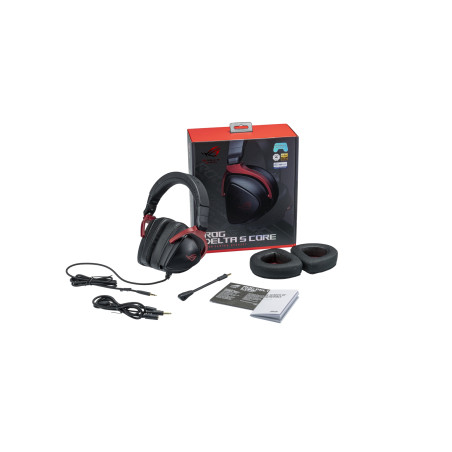 ROG Delta S Core Auriculares Alámbrico Diadema Juego Negro