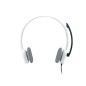 H150 Auriculares Alámbrico Diadema Oficina/Centro de llamadas Blanco
