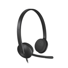 H340 USB Auriculares Alámbrico Diadema Oficina/Centro de llamadas USB tipo A Negro