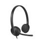 H340 USB Auriculares Alámbrico Diadema Oficina/Centro de llamadas USB tipo A Negro
