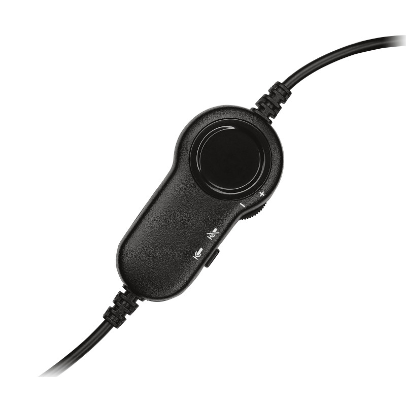 981-000589 auricular y casco Auriculares Alámbrico Diadema Oficina/Centro de llamadas Negro