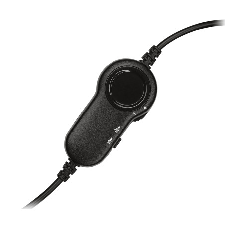 981-000589 auricular y casco Auriculares Alámbrico Diadema Oficina/Centro de llamadas Negro