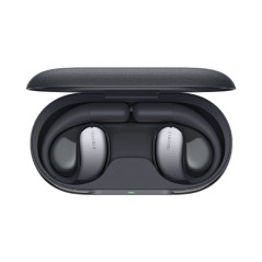 OpenWear Stereo Auriculares Inalámbrico gancho de oreja Llamadas/Música USB Tipo C Bluetooth Gris