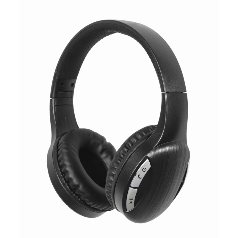 BTHS-01-BK auricular y casco Auriculares Inalámbrico y alámbrico Diadema Llamadas/Música MicroUSB Bluetooth Negro