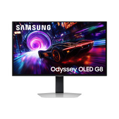 G81SF pantalla para PC 68,6 cm (27) 3840 x 2160 Pixeles 4K Ultra HD OLED Plata