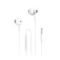 EAUR-XI auricular y casco Auriculares Alámbrico Dentro de oído Llamadas/Música Blanco