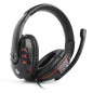 GHS-402 auricular y casco Auriculares Alámbrico Diadema Juego Negro
