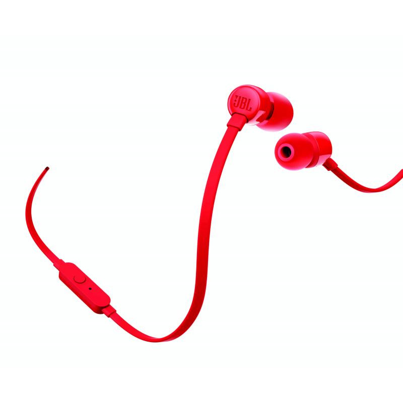 Tune 110 Auriculares Alámbrico Dentro de oído Llamadas/Música Rojo